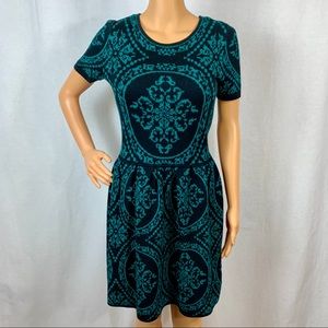 Romeo + Juliet Couture Damask Sweater Dress